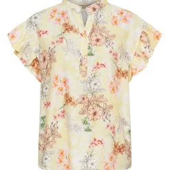 MARTA DU CHATEAU dame skjorte MdcSòlrún 6319 - Giallo0998 Clearance