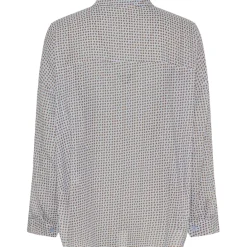 MARTA DU CHATEAU dame skjorte MdcLotus 258920 - Blue Dots Sale