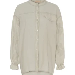 MARTA DU CHATEAU dame skjorte MdcRiley - Beige Hot