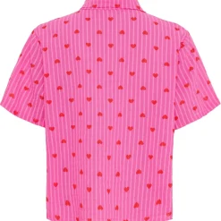 MARTA DU CHATEAU dame skjorte MdcMenika 7340 - Fuxia Discount