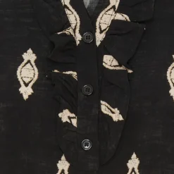 MARTA DU CHATEAU dame skjorte MdcAya 5891 - Nero7308pf New