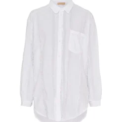 MARTA DU CHATEAU dame skjorte MdcSalome 2625/M - White Clearance