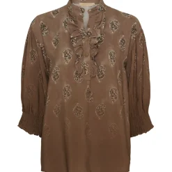 MARTA DU CHATEAU dame skjorte MdcUnnur 6317 - Fango Faded Sale