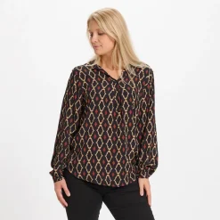 MARTA DU CHATEAU dame skjorte - 8128 - Black24 New