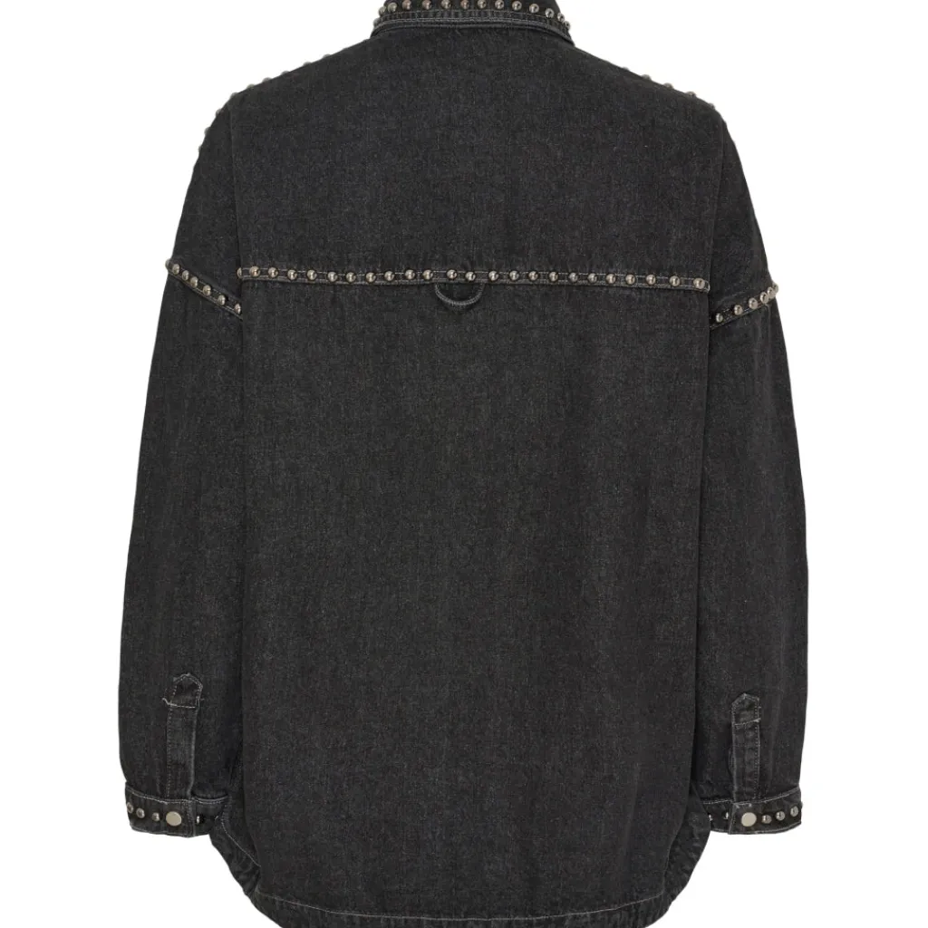 MARTA DU CHATEAU dame skjorte MdcEila MDC222-V8304 - Grey Sale