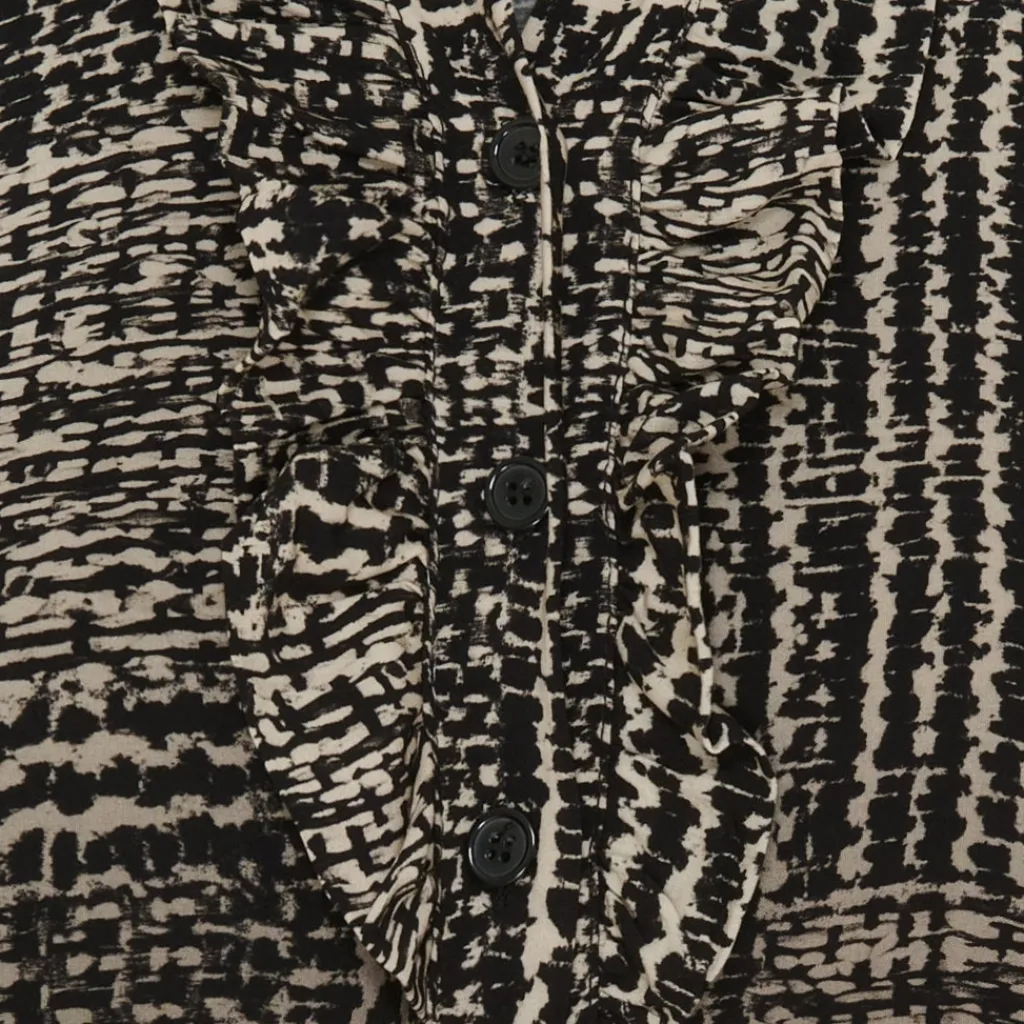 MARTA DU CHATEAU dame skjorte MdcUnnur 6317 - Nerofaded8362tpa