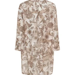 MARTA DU CHATEAU dame skjorte MdcLucca 259095 - Brown Best