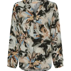 MARTA DU CHATEAU dame skjorte MdcAstrid - Nero LH5328 Best