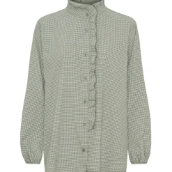 MARTA DU CHATEAU dame skjorte MdcFleur 6879 - Military Hot