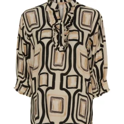 MARTA DU CHATEAU dame skjorte MdcUnnur 6317 - BeigeFW10112tpd Best