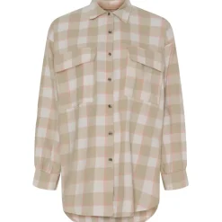 MARTA DU CHATEAU dame skjorte MdcJaida - AlinaBeige1 Hot