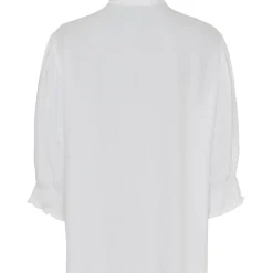 MARTA DU CHATEAU dame skjorte MdcUnnur 6317 - Solid White Clearance