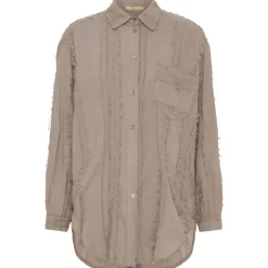 MARTA DU CHATEAU dame skjorte MdcSalome 2625/M - Fango Clearance