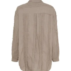 MARTA DU CHATEAU dame skjorte MdcSalome 2625/M - Fango Clearance