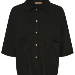 MARTA DU CHATEAU dame skjorte MdcMinna - Black Discount