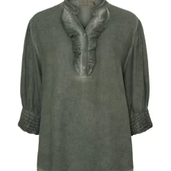 MARTA DU CHATEAU dame skjorte MdcUnnur 6317 - Military CW