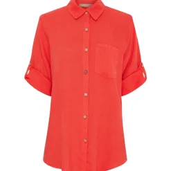 MARTA DU CHATEAU dame skjorte MdcKiara 258354 - Red5604 Best