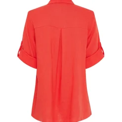 MARTA DU CHATEAU dame skjorte MdcKiara 258354 - Red5604 Best