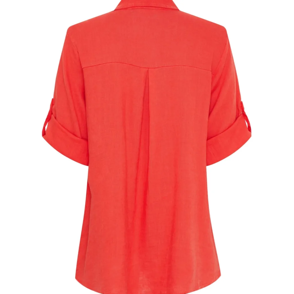 MARTA DU CHATEAU dame skjorte MdcKiara 258354 - Red5604 Best