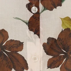 MARTA DU CHATEAU dame skjorte MdcLotus 258920 - Beige Flower