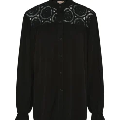 MARTA DU CHATEAU dame skjorte MdcJacklyn - Black