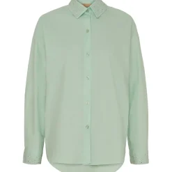 MARTA DU CHATEAU dame skjorte MdcTammi - Menta New