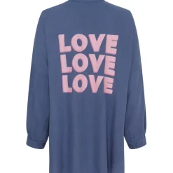 MARTA DU CHATEAU dame skjorte MdcMarion 6409 - Jeans Scuro Sale