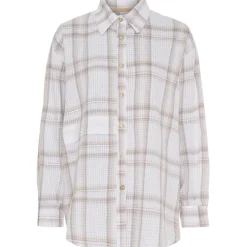 MARTA DU CHATEAU dame skjorte MdcFaustina 6891 - Beige