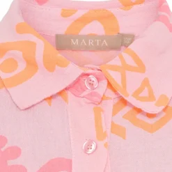 MARTA DU CHATEAU dame skjorte MdcVirginia 7345 - Baby Print