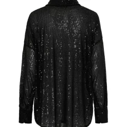 MARTA DU CHATEAU dame skjorte MdcBertille 6624 - Black Hot