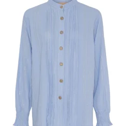 MARTA DU CHATEAU dame skjorte MdcClaudine 6682 - Celeste