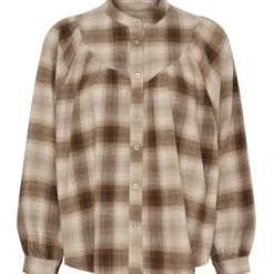 MARTA DU CHATEAU dame skjorte MdcMilou 28474M - Beige Best