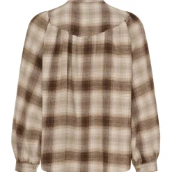 MARTA DU CHATEAU dame skjorte MdcMilou 28474M - Beige Best