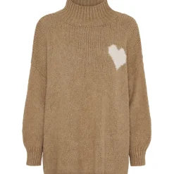 MARTA DU CHATEAU dame strik MdcCedar 9232 - Light Camel/Panna New