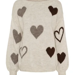 MARTA DU CHATEAU dame strik MdcAmarante 64023 - Beige Hot