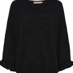 MARTA DU CHATEAU dame strik MdcElderflower 30003 - Black Online