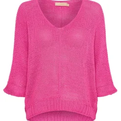 MARTA DU CHATEAU dame strik 7010 - Pink Hot