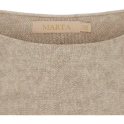 MARTA DU CHATEAU dame strik MdcSia 5003 - Medium Beige Hot