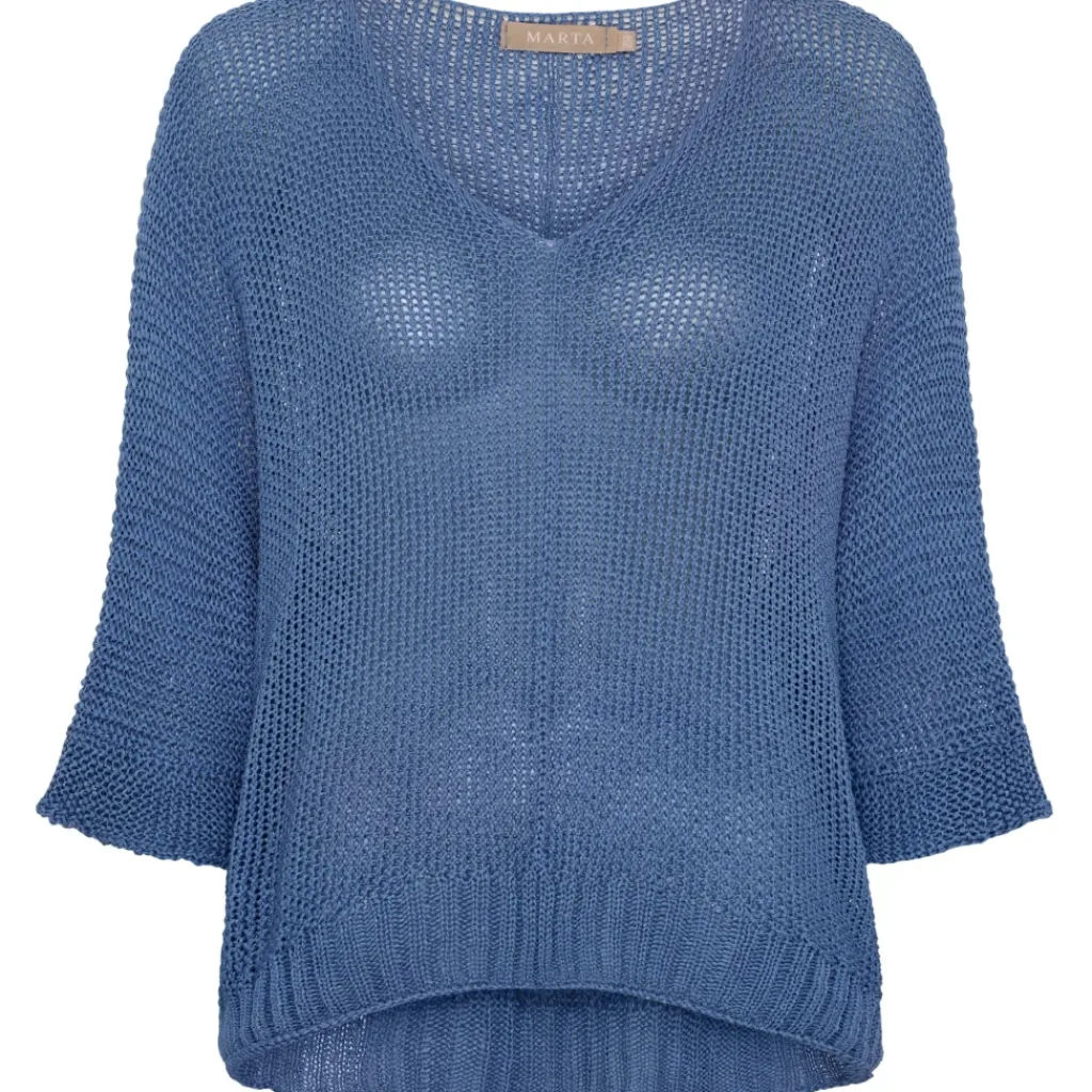 MARTA DU CHATEAU dame strik 7010 - Jeans Discount