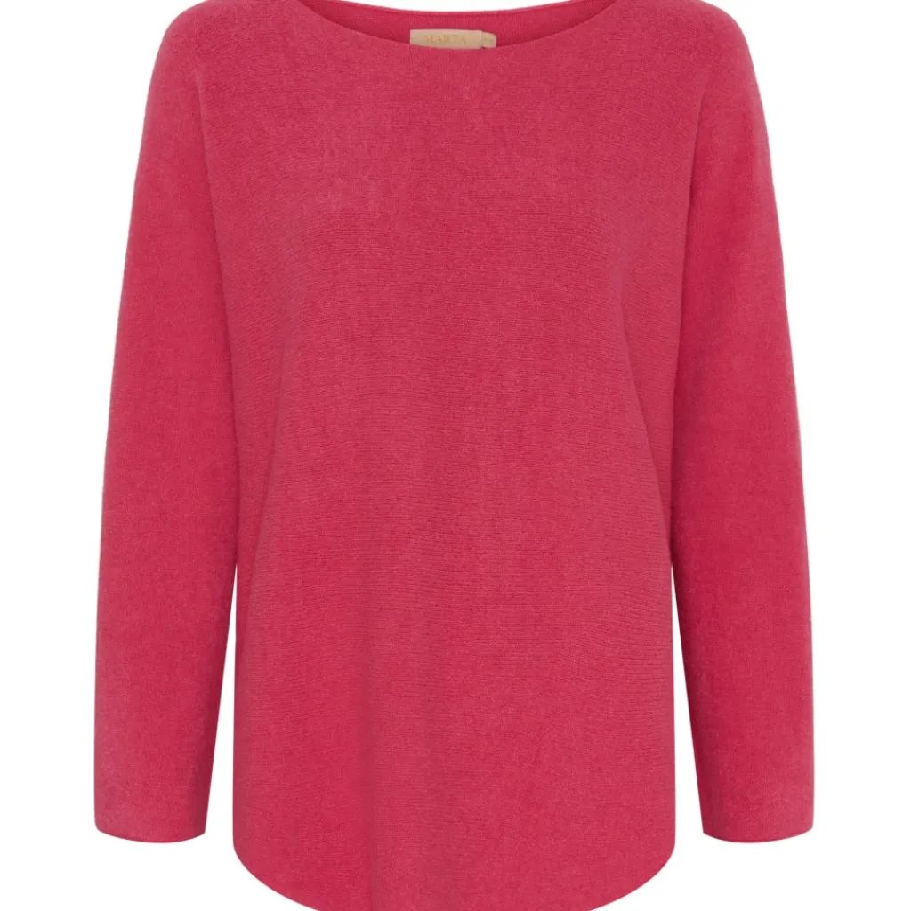 MARTA DU CHATEAU dame strik MDCDagmar 5001 - Rasberry2880 Hot