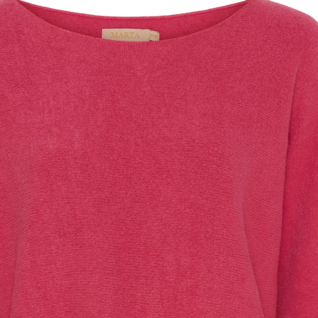 MARTA DU CHATEAU dame strik MDCDagmar 5001 - Rasberry2880 Hot