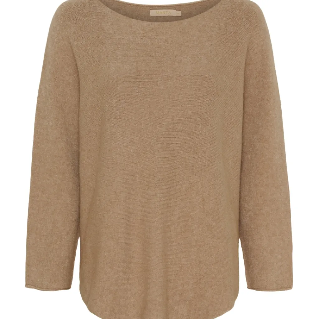 MARTA DU CHATEAU dame strik MDCDagmar 5001 - Camel Best