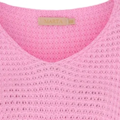 MARTA DU CHATEAU dame strik MdcMille 18236 - BabyPink3061 Best