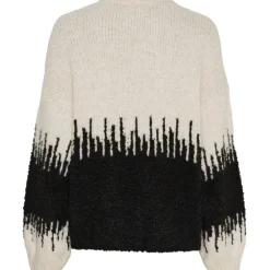 MARTA DU CHATEAU dame strik MdcAimee 5200 - Beige/Black Online