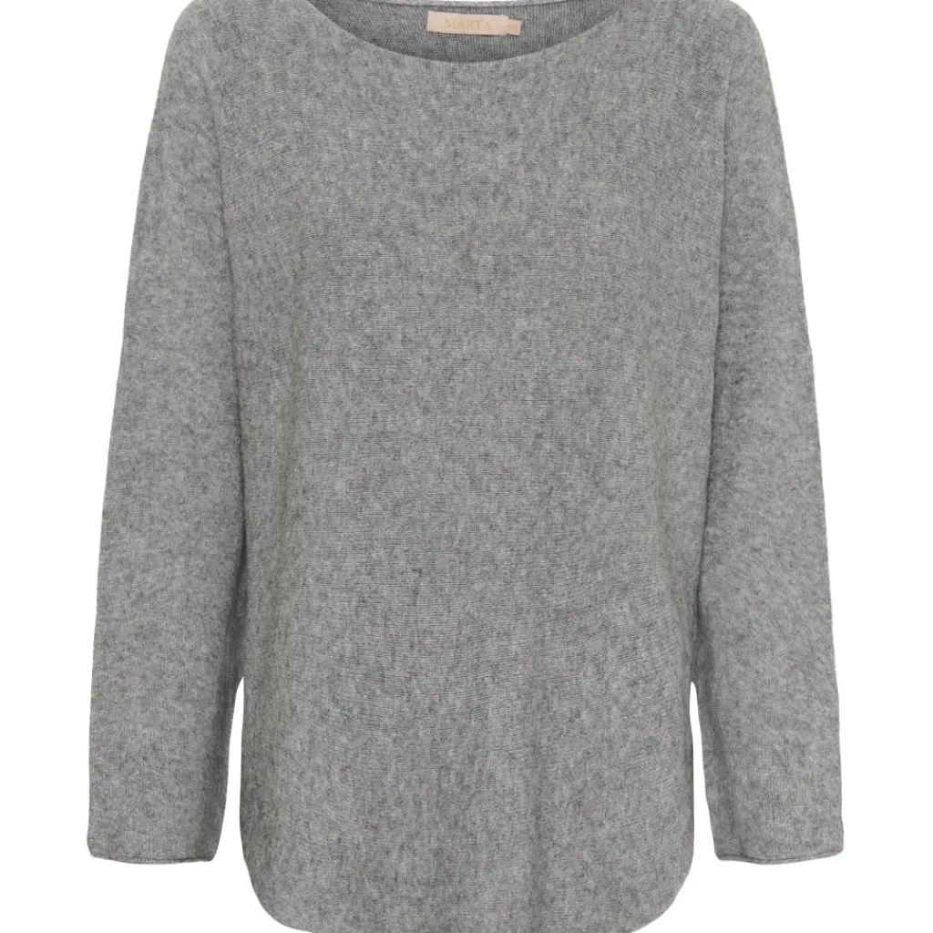 MARTA DU CHATEAU dame strik MDCDagmar 5001 - AWMediumGrey2002 New