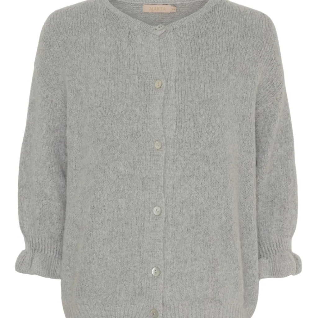 MARTA DU CHATEAU dame strik MdcJuliana 2413 - Light Grey Outlet