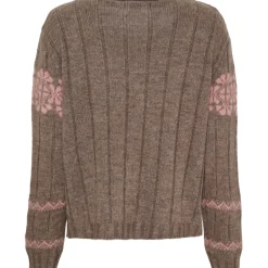 MARTA DU CHATEAU dame strik MdcBruna 8154 - Fango/Rose