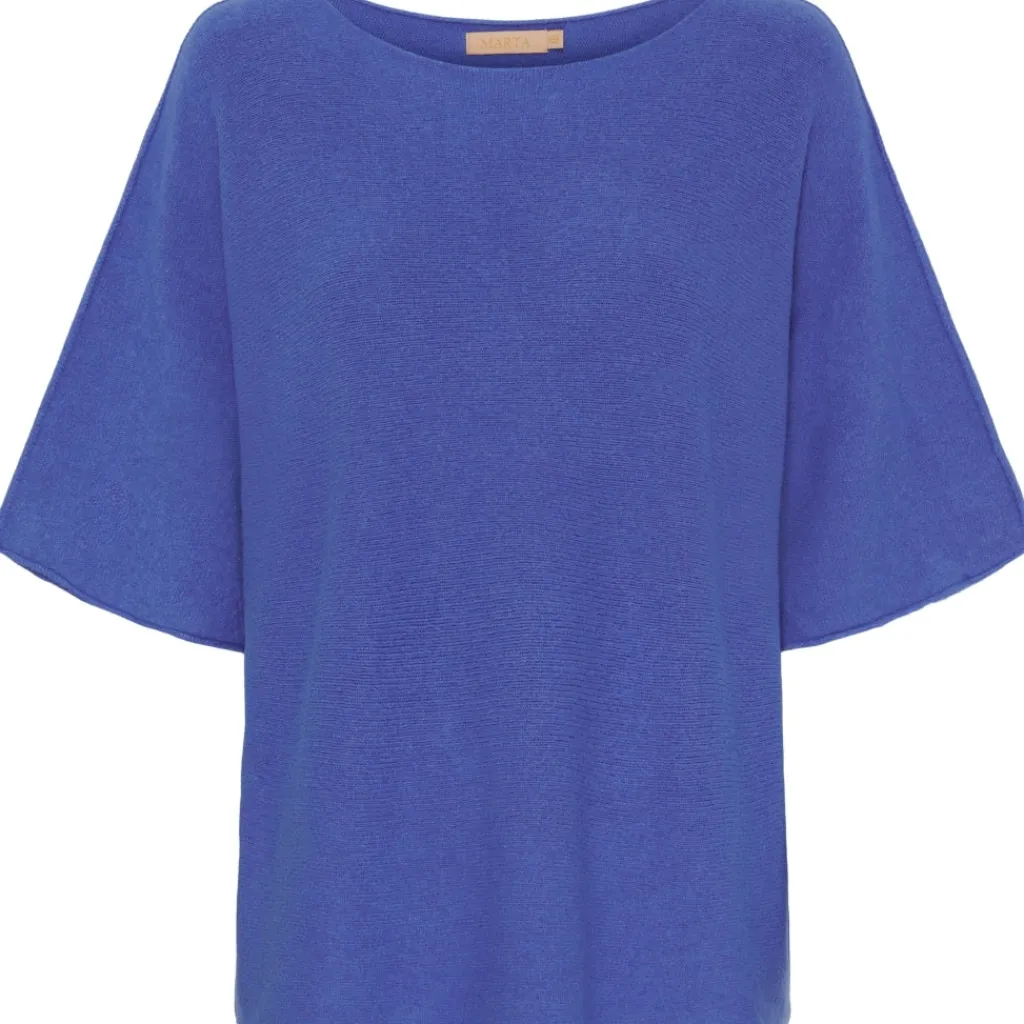 MARTA DU CHATEAU dame strik MdcSia 5003 - AW Blue Outlet