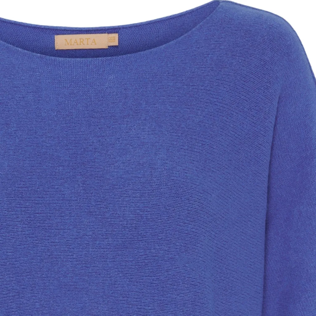 MARTA DU CHATEAU dame strik MdcSia 5003 - AW Blue Outlet