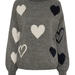 MARTA DU CHATEAU dame strik MdcAmarante 64023 - Dark Grey Online